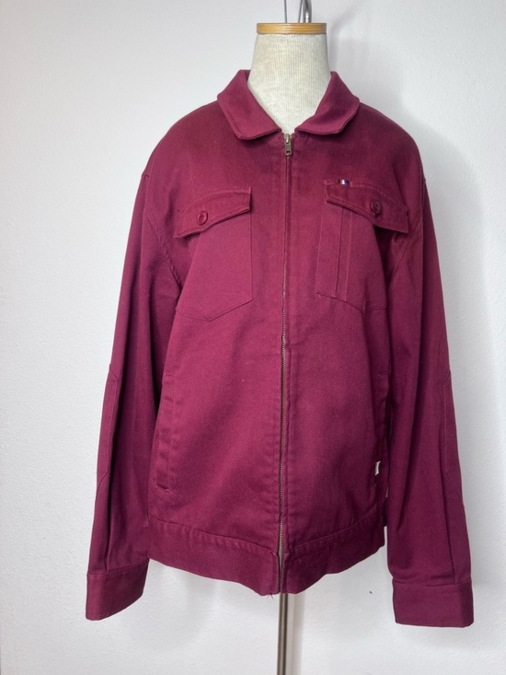 Devium Mens Burgundy Jacket